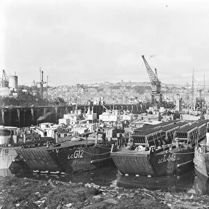 Second World War Photographic Print Collection: Falmouth
