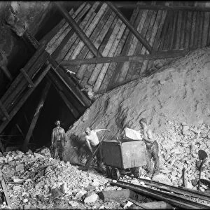 Dolcoath Mine, Camborne, Cornwall. March 1904