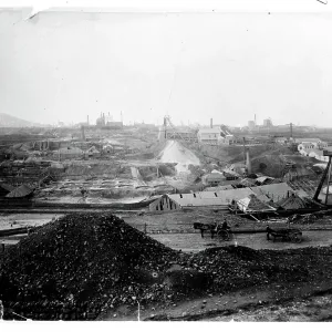Print of Dolcoath Mine, Camborne General View Print of Dolcoath Mine, Camborne General View