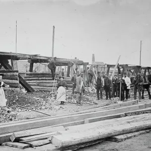 Surface Workers, Dolcoath Mine Print Surface Workers, Dolcoath Mine Print