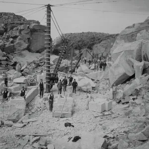 Miniera di Maen, Constantine, Cornovaglia. Circa 1900. Miniera di Maen, Constantine, Cornovaglia. Circa 1900.