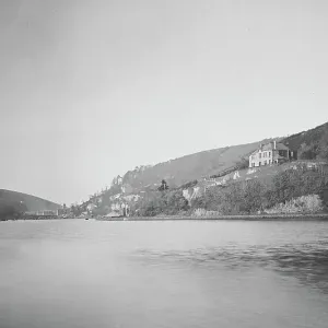 Print of Looe River, Cornwall, 1890s