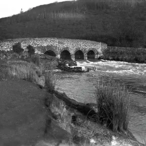 Sett Bridge Print, Ruan Lanihorne, Cornwall Sett Bridge Print, Ruan Lanihorne, Cornwall