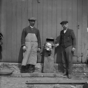 Workmen, Truro, Cornwall. Early 1900s