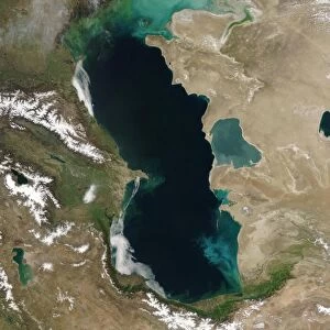 Space-Caspian Sea