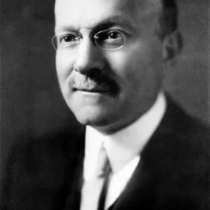 Print of a non-dated portrait of André Citroën, a French industrialist Print of a non-dated portrait of André Citroën, a French industrialist