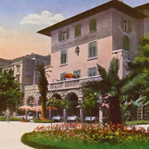 Abbazia, now Opatija in Croatia: Hotel Regina, ex Stephanie, ed Hotel Atlantica (photo)