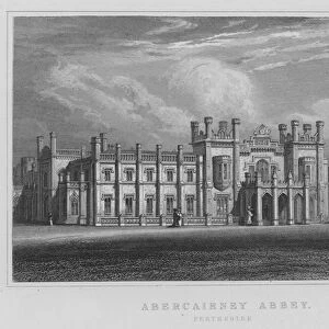 Abercairney Abbey, Perthshire (engraving)