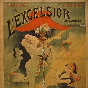 Advertisement for Lighting from Excelsior, Uninflammable and Odorless