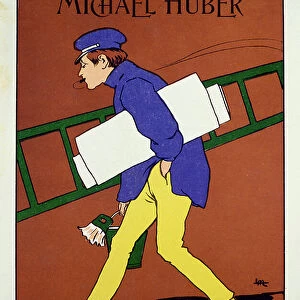 Advertising poster for Michael Huber colours, 1903