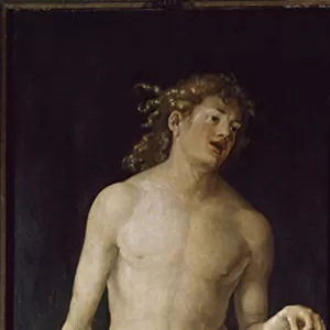 Adam (oil on wood, 1507)