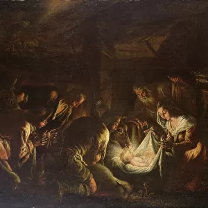 Adoration of the Shepherds, c. 1588-90 (oil on canvas)
