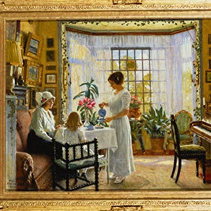Afternoon Tea, 1914 (oil on canvas)