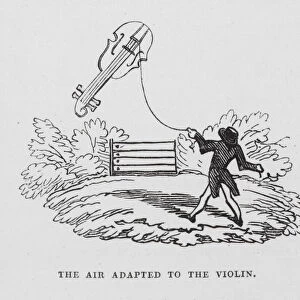 The Air adapted to the Violin (engraving)