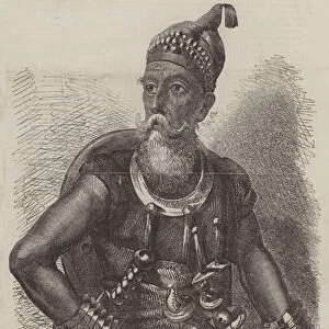 The Akali of the Sikhs (engraving)