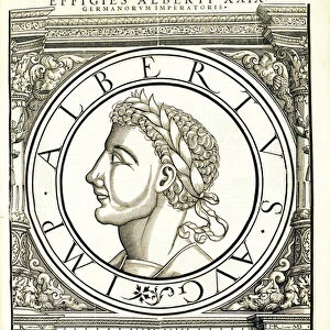 Albertus I, illustration from Imperatorum romanorum omnium orientalium et
