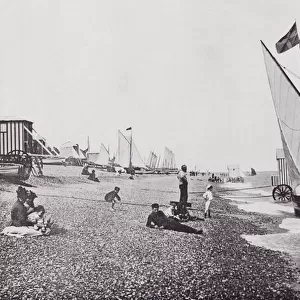 Aldeburgh, Suffolk, England, seen here in the 19th century