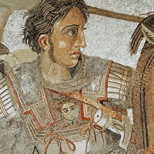 Alexander the Great (356-323 BC) from The Alexander Mosaic