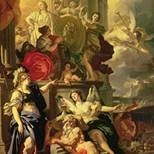 Allegory of a Reign, 1690 (oil on canvas)