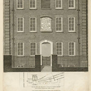 Alms Houses, Bishopsgate (engraving)