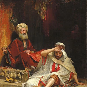 Alnaschars Fortune, Arabian Nights, 1879 (oil on canvas)