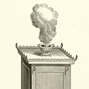 Altar of Incense, Leviticus, xvi, 13 (engraving)