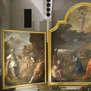 The Altarpiece of St Mary Redcliffe (triptych), 1755-1756 (oil on canvas)