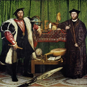 The Ambassadors, 1533 (oil on panel)