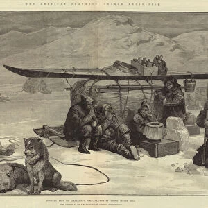 The American Franklin Search Expedition (engraving)