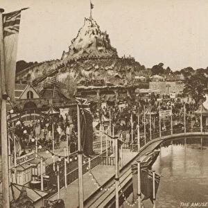 The Amusement Park (b / w photo)