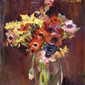 Anemones; Anemonen, 1910 (oil on canvas)