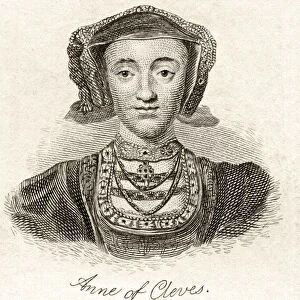 Anne of Cleves, from Crabbs Historical Dictionary, published 1825 (litho)
