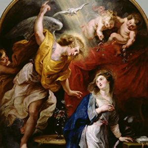 The Annunciation, c. 1610 (oil on canvas)