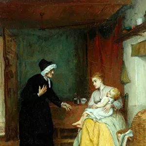 Anxious Moments, 1874 (oil on canvas)
