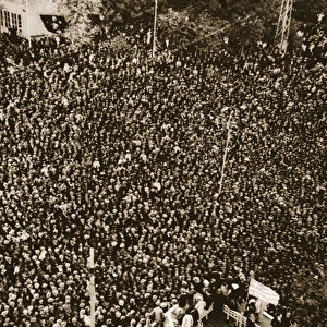 The appeal of Macedonia against the Bulgarian invasion: a mass meeting at Salonika