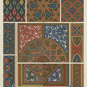 Arabian, Illumination of Manuscripts (colour litho)