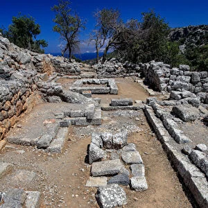 Archaeological site of Lato. Prytaneion