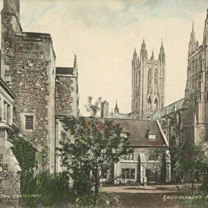 Archbishops Palace, Canterbury (colour photo)