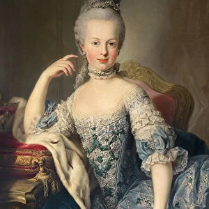 Archduchess Marie Antoinette Habsburg-Lotharingen (1755-93) 1767-68 (oil on canvas)