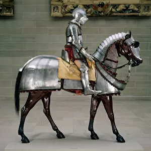 Armor for Man and Horse with Vols-Colonna Arms, c. 1575 (steel)
