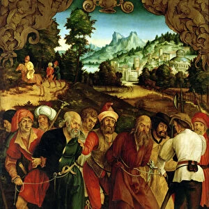 The Arrest of St. Peter and St. Paul, from a polyptych depicting Scenes from the Lives of SS
