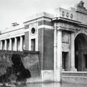 Black and white photograph print of The Menin Gate in Ypres Black and white photograph print of The Menin Gate in Ypres