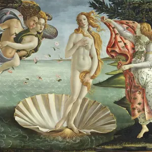 The Birth of Venus, c.1485 (Fine Art Print)
