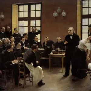 Jean Martin Charcot's Clinical Lecture, 1887 Print Jean Martin Charcot's Clinical Lecture, 1887 Print