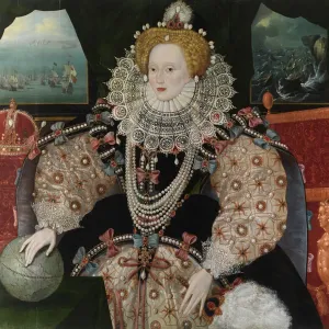 Elizabeth I (Armada Portrait) Print, c.1588 Elizabeth I (Armada Portrait) Print, c.1588