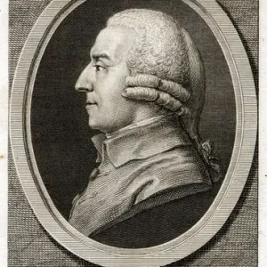 18th Century Print of Adam Smith 18th Century Print of Adam Smith