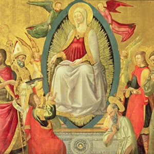 Ascension of the Virgin, 1465 (egg tempera and gold on panel)