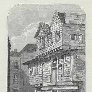 Ashlins Place, Drury Lane, a London Dairy, 1859 (engraving)