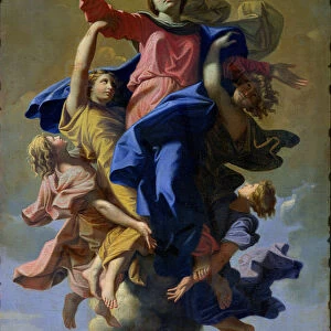 The Assumption of the Virgin, 1649-50 (oil on canvas)