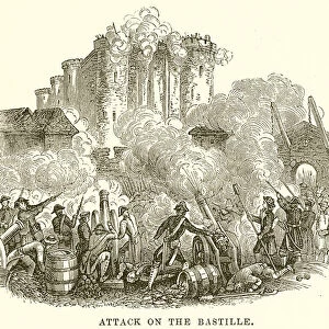 Attack on the Bastille (engraving)